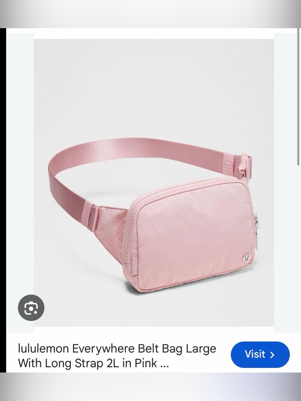 lululemon athletica Everywhere Belt Bag Large — Light Pink